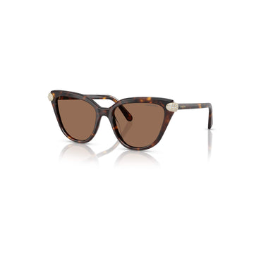 Sunglasses, Cat-eye shape, Brown