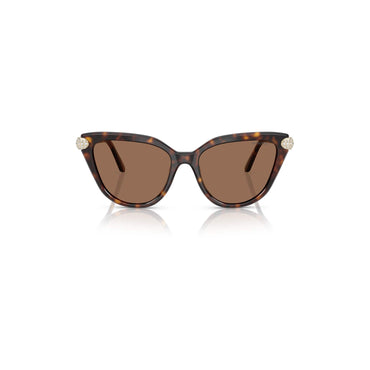 Sunglasses, Cat-eye shape, Brown
