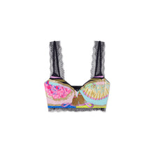 Women I Ventagli Bralette Top - Multicolor
