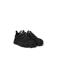Men Greca Labyrinth Trainers - Black
