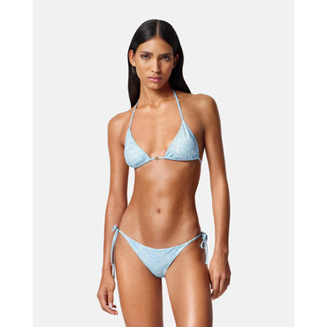 Women Barocco Bikini Bottoms - Blue