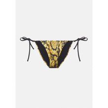 Women Barocco Bikini Bottoms - Gold