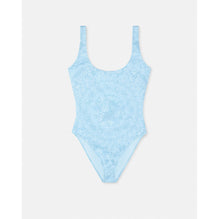 Women Barocco One-Piece Swimsuit - Blue