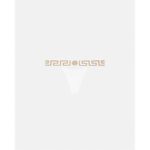 Women Greca Border Thong - White