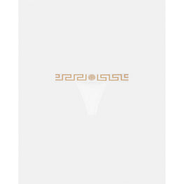 Women Greca Border Thong - White